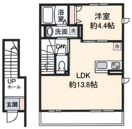 プラージュの物件間取画像